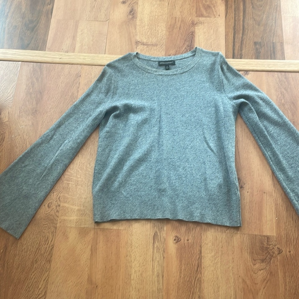 Flare sleeve sweater top